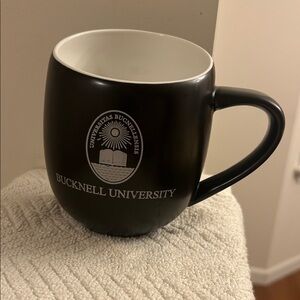 Bucknell University ‘Ray Bucknell Black Sloped Mug Go Bison 18 oz